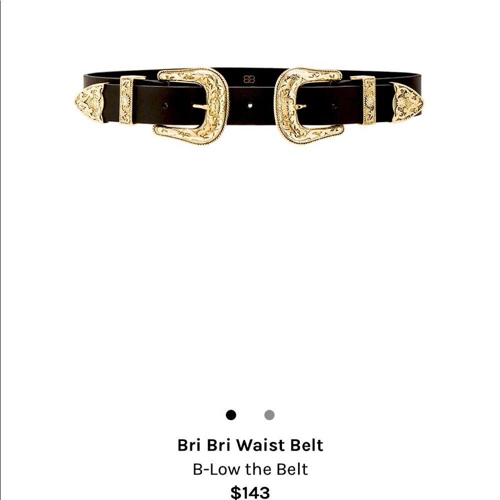 Bri Bri Waist Belt Western double buckle
